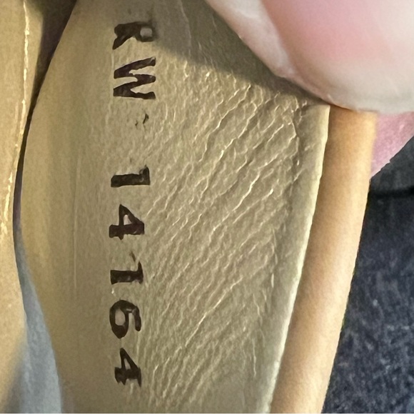 Stuart Weitzman Broadband leather city sandals Tan Women’s Size 7.5 N Block Heel